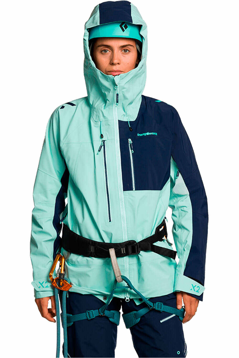 Trango chaqueta impermeable mujer CHAQUETA TRX2 SHELL WM EVO vista detalle