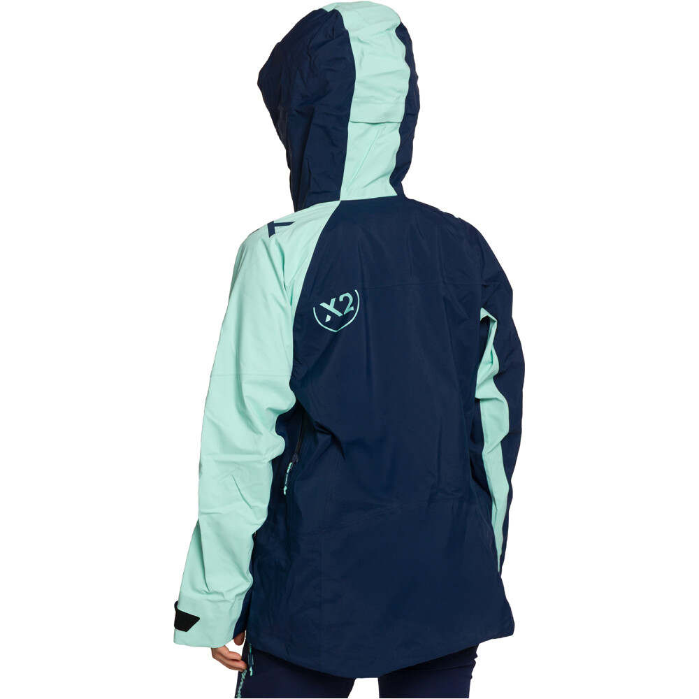Trango chaqueta impermeable mujer CHAQUETA TRX2 SHELL WM EVO vista trasera