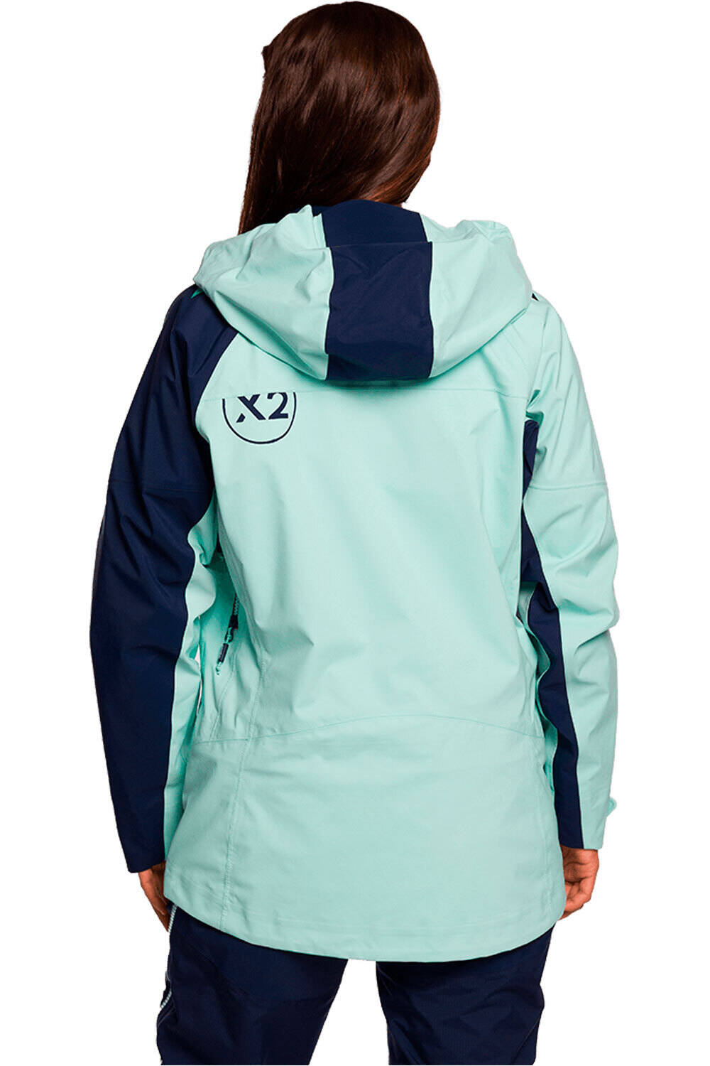Trango chaqueta impermeable mujer CHAQUETA TRX2 SHELL WM EVO vista trasera