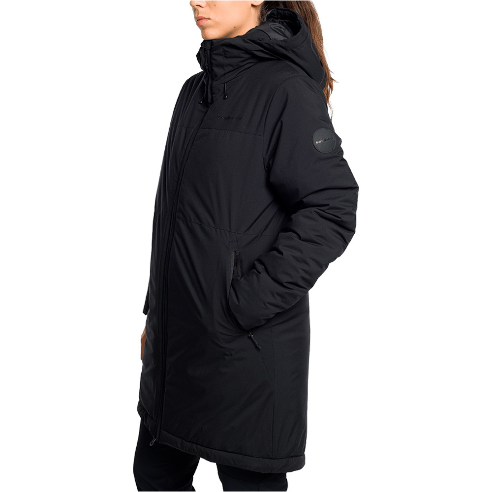 Trango chaqueta impermeable mujer PARKA LUIK TERMIC vista detalle