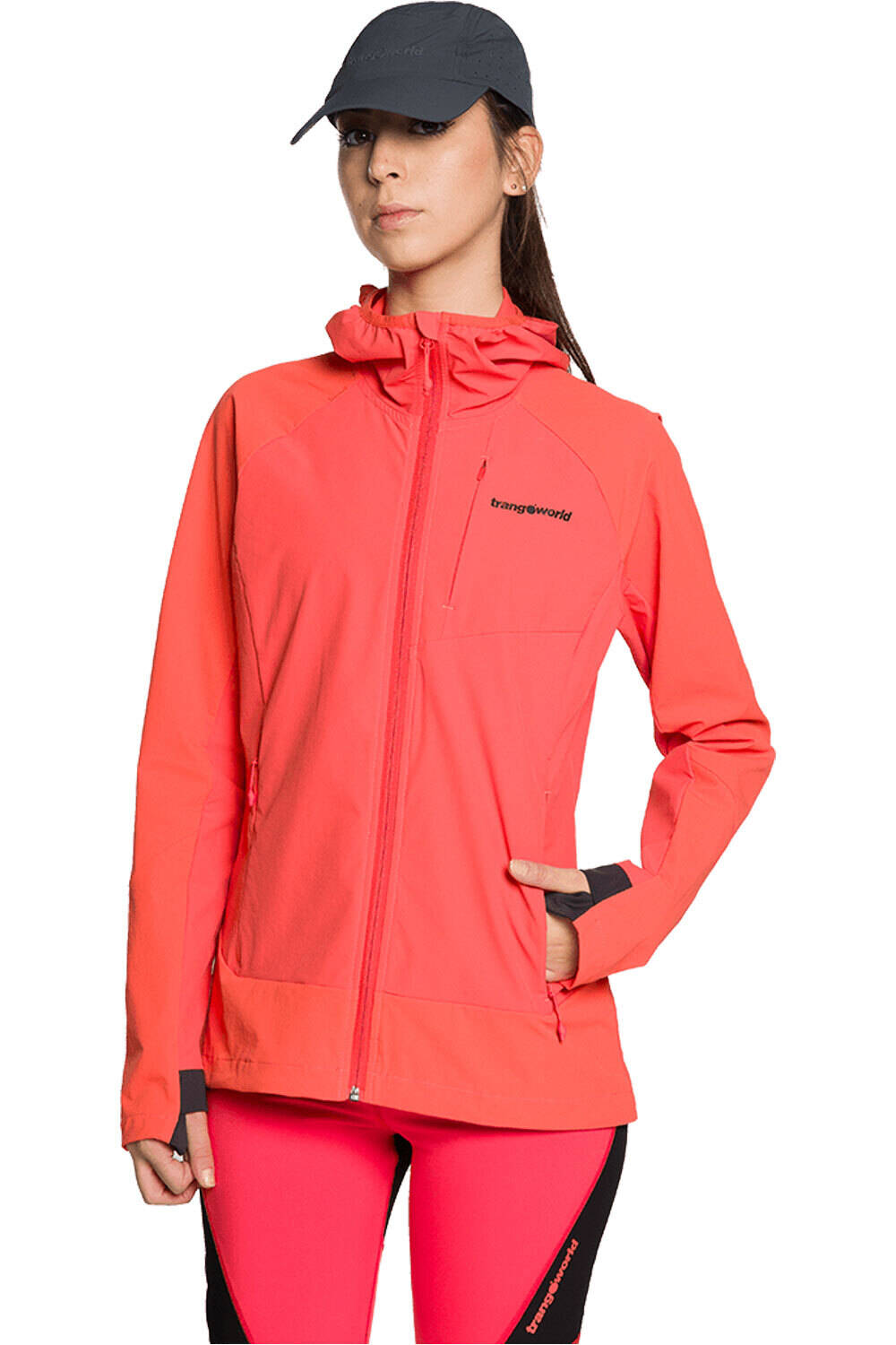 Trango chaqueta outdoor mujer CHAQUETA CAILLICH DF vista frontal