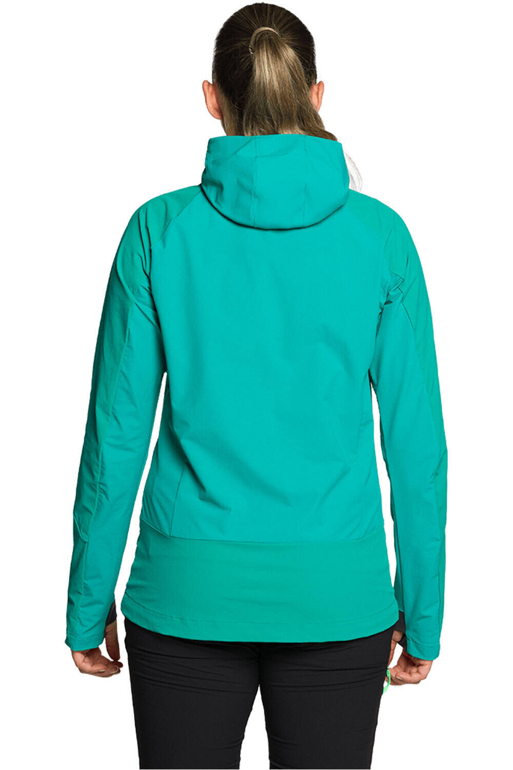 Trango chaqueta outdoor mujer CHAQUETA CAILLICH DF vista trasera