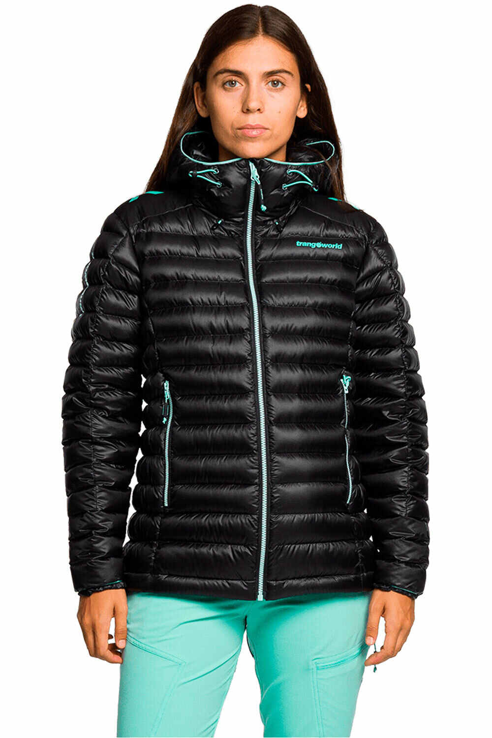 Trango chaqueta outdoor mujer CHAQUETA TRX2 800 WM EVO vista frontal