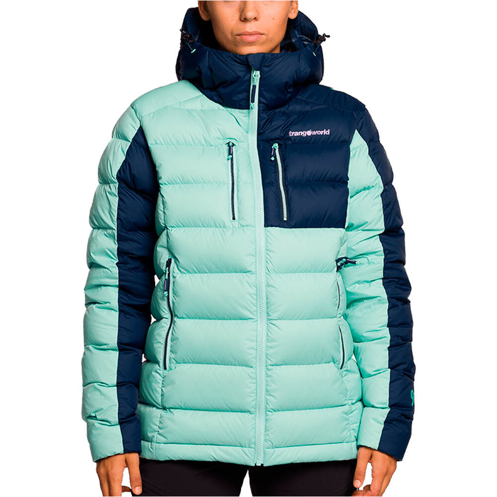 Trango chaqueta outdoor mujer CHAQUETA TRX2 900 WM EVO vista frontal