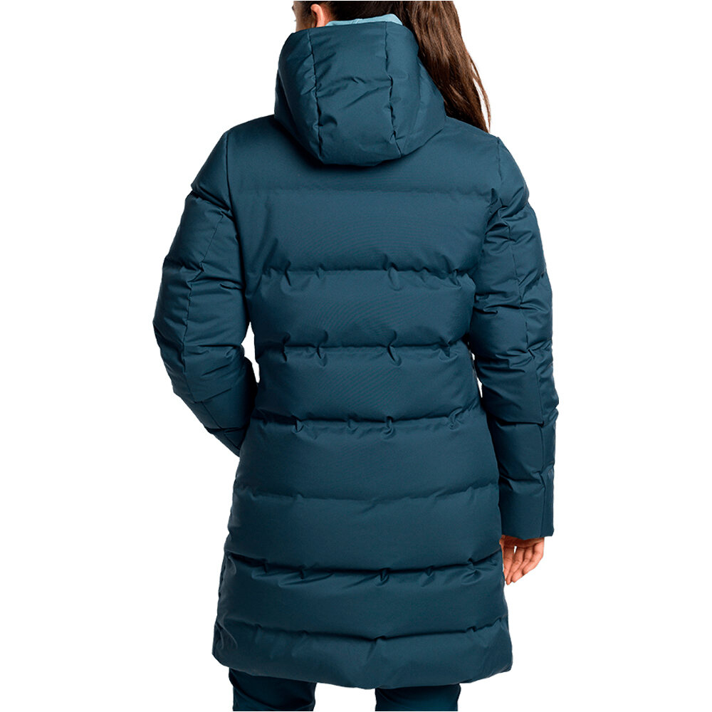 Trango chaqueta outdoor mujer PARKA GALWAY vista trasera