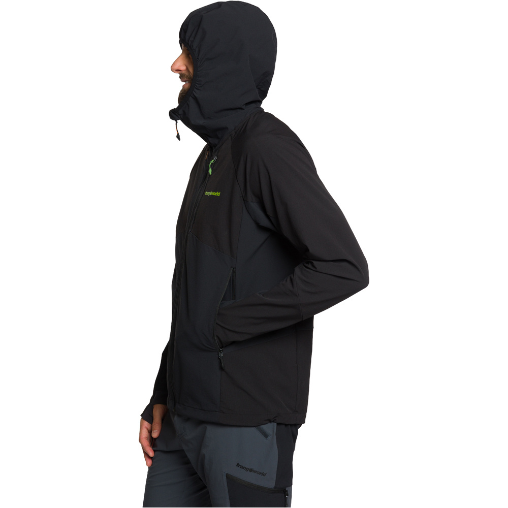 Trango chaqueta softshell hombre CHAQUETA EIGHE DF vista detalle