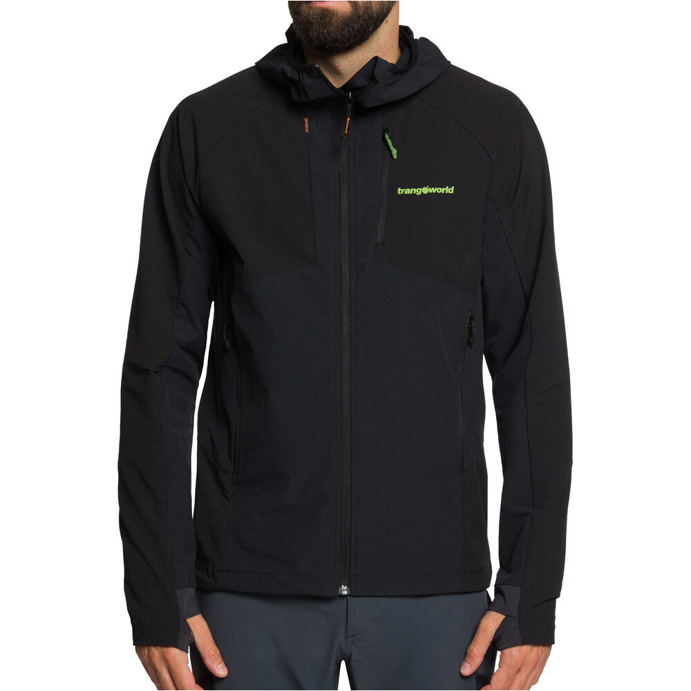 Trango chaqueta softshell hombre CHAQUETA EIGHE DF vista frontal