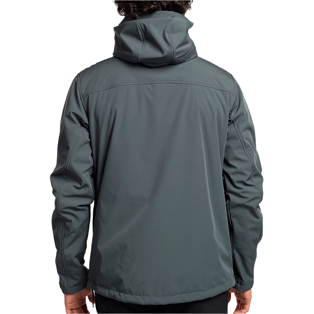 Trango chaqueta softshell hombre CHAQUETA LANARCE V02 vista trasera
