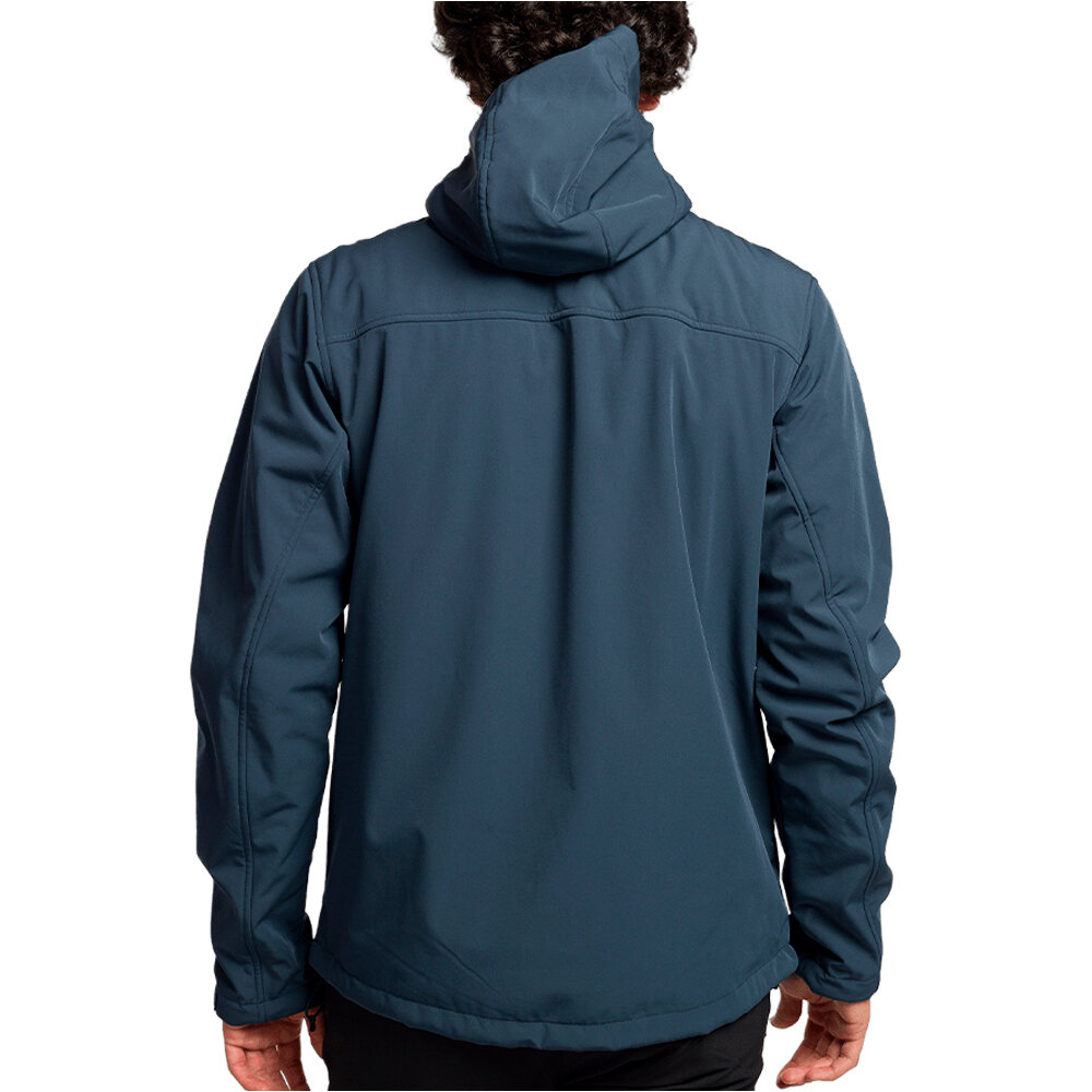 Trango chaqueta softshell hombre CHAQUETA LANARCE V02 vista trasera
