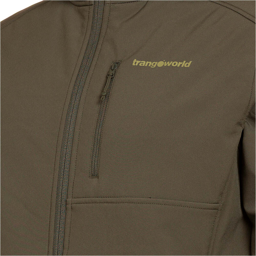 Trango chaqueta softshell hombre CHAQUETA LANARCE vista detalle
