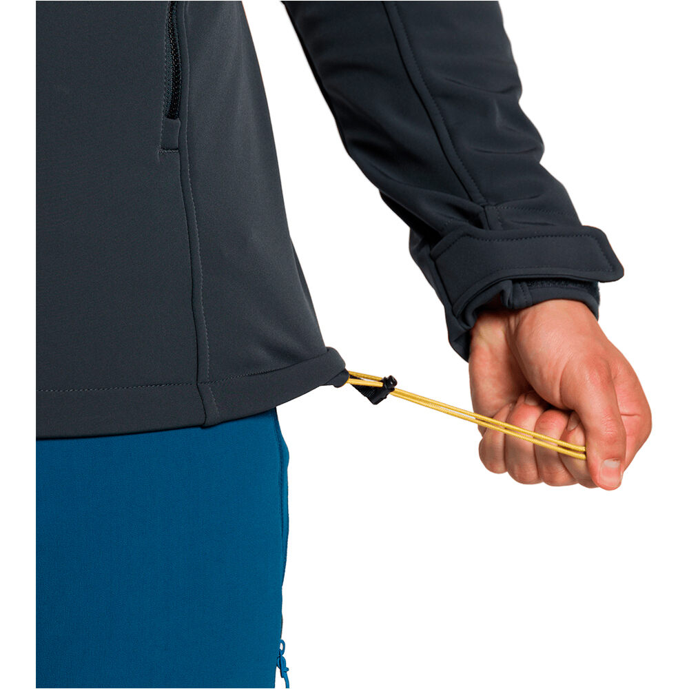 Trango chaqueta softshell hombre CHAQUETA LYSKAMM vista detalle