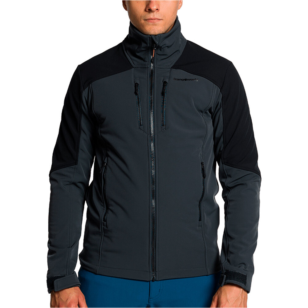 Trango chaqueta softshell hombre CHAQUETA LYSKAMM vista frontal