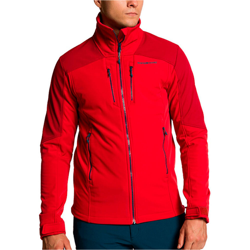 Trango chaqueta softshell hombre CHAQUETA LYSKAMM vista frontal