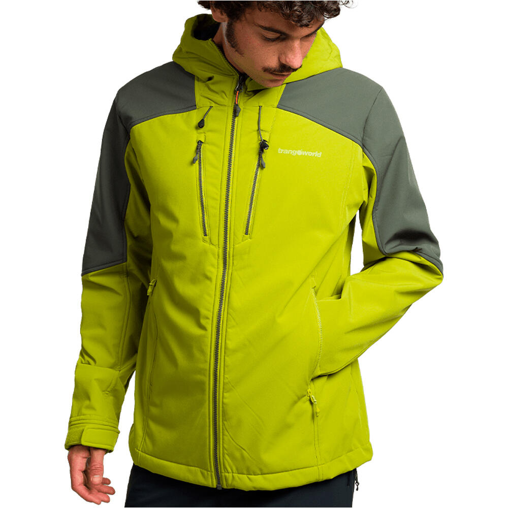 Trango chaqueta softshell hombre CHAQUETA NORWICH V02 vista detalle
