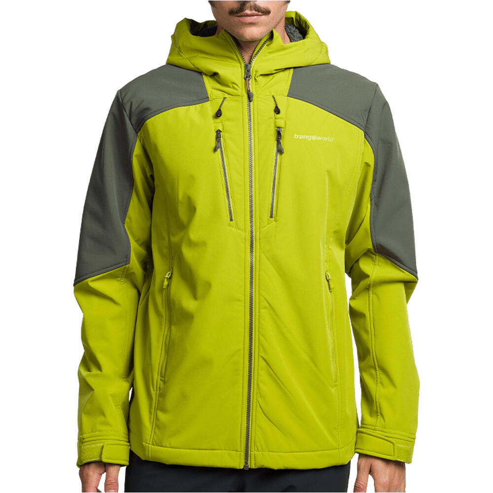 Trango chaqueta softshell hombre CHAQUETA NORWICH V02 vista frontal