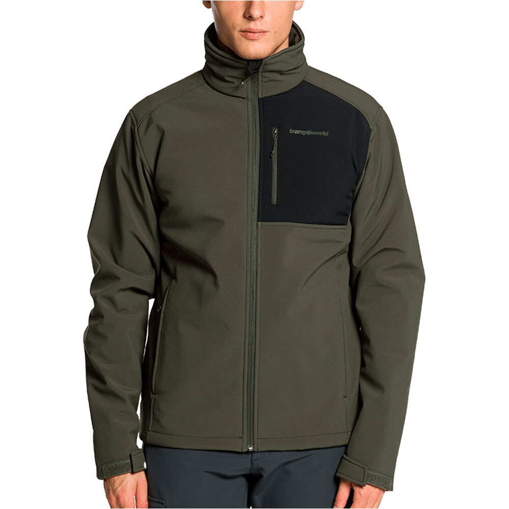 Trango chaqueta softshell hombre CHAQUETA PRADELLES vista frontal