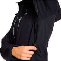 Trango chaqueta softshell mujer CHAQUETA SEGNES vista detalle