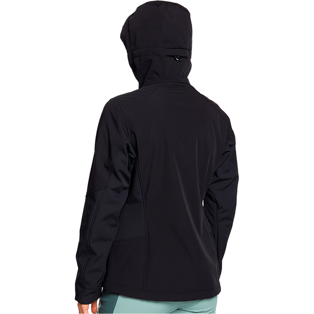 Trango chaqueta softshell mujer CHAQUETA SEGNES vista trasera