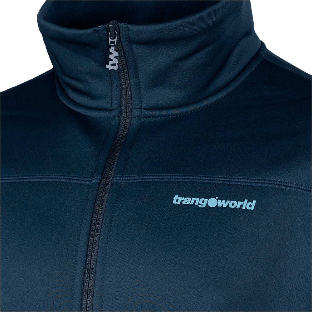 Trango forro polar hombre CHAQUETA CAUBERG vista detalle