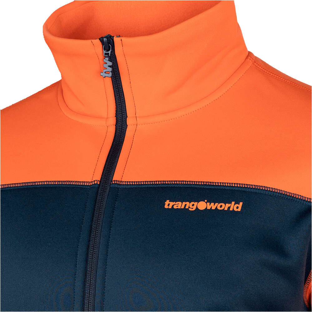 Trango forro polar hombre CHAQUETA CAUBERG vista detalle