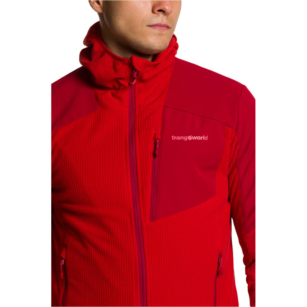 Trango forro polar hombre CHAQUETA GUILIN vista detalle