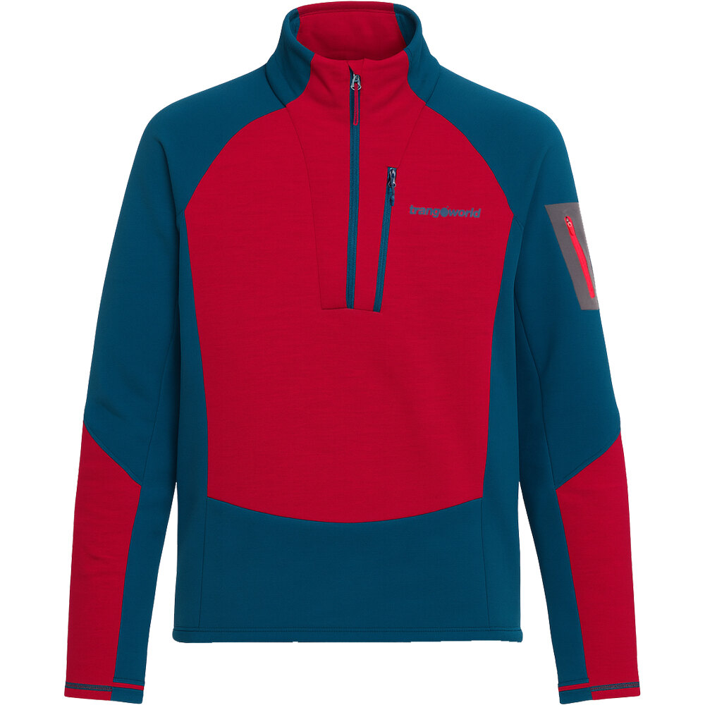 Trango forro polar hombre PULLOVER MONCH vista frontal