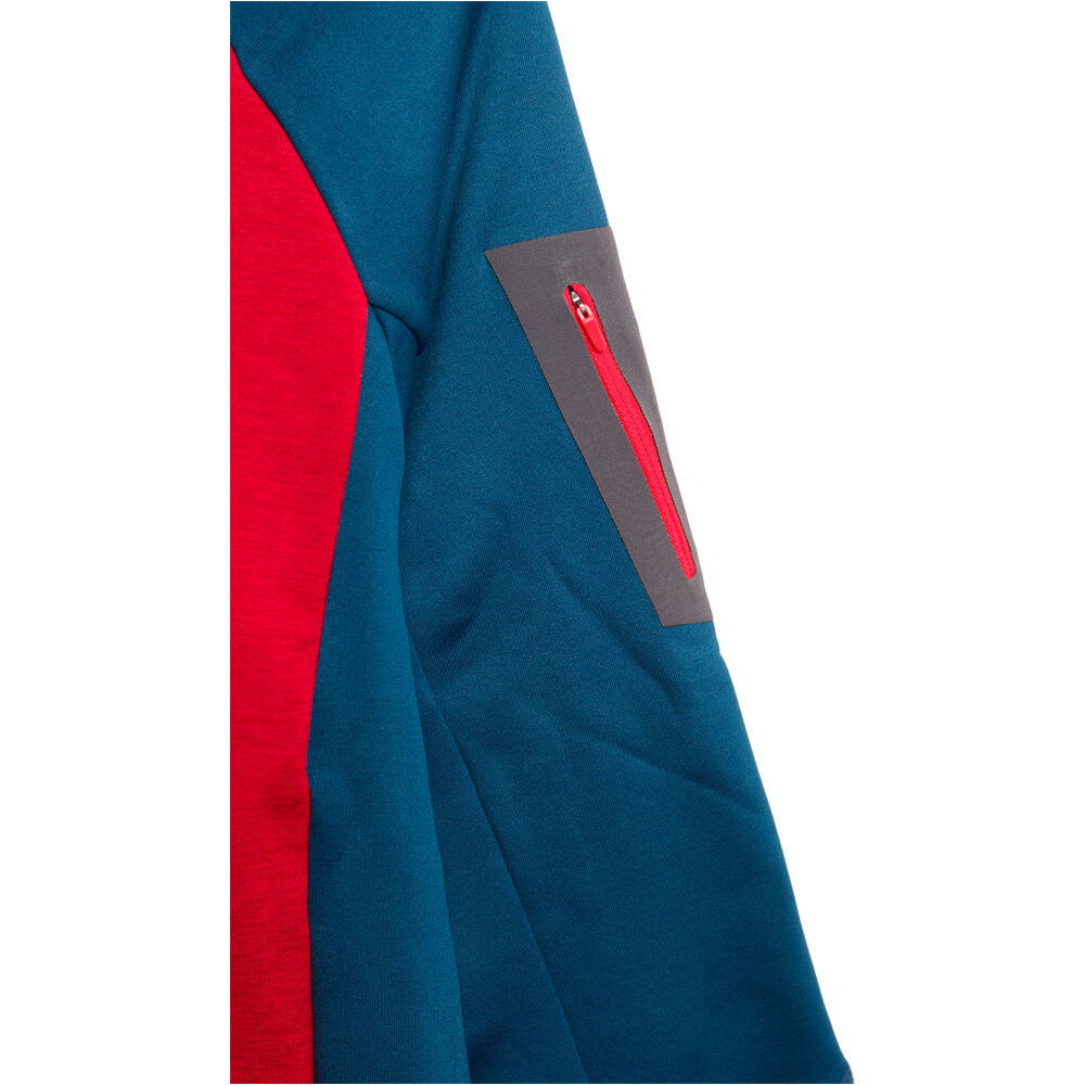 Trango forro polar hombre PULLOVER MONCH vista trasera