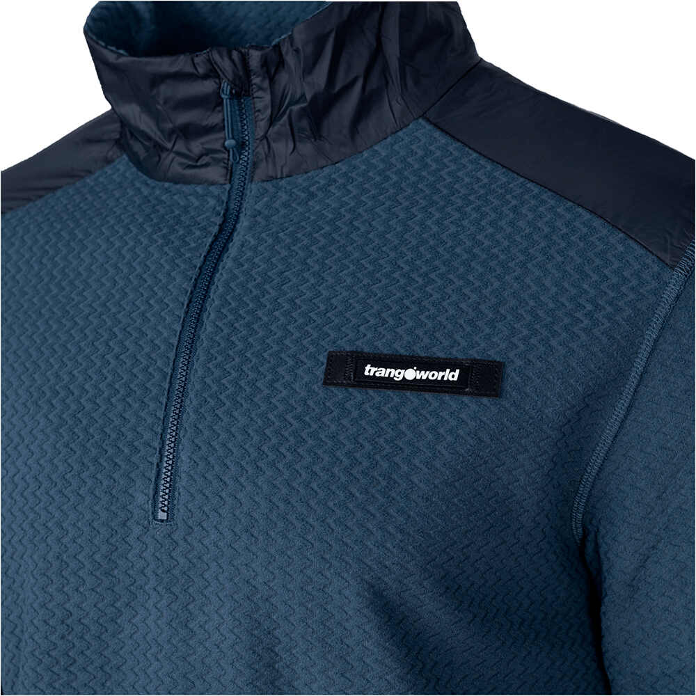Trango forro polar hombre PULLOVER PIERCY vista detalle