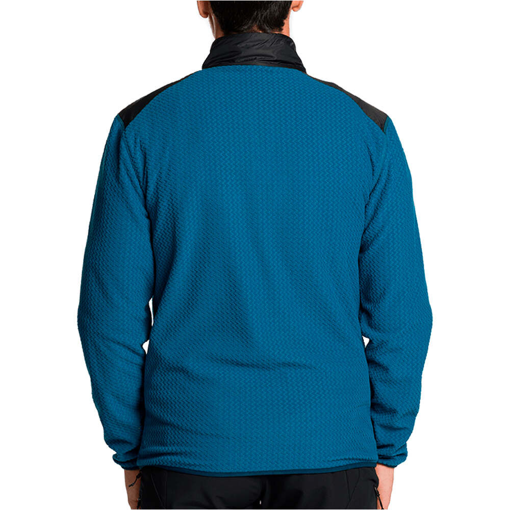 Trango forro polar hombre PULLOVER PIERCY vista trasera
