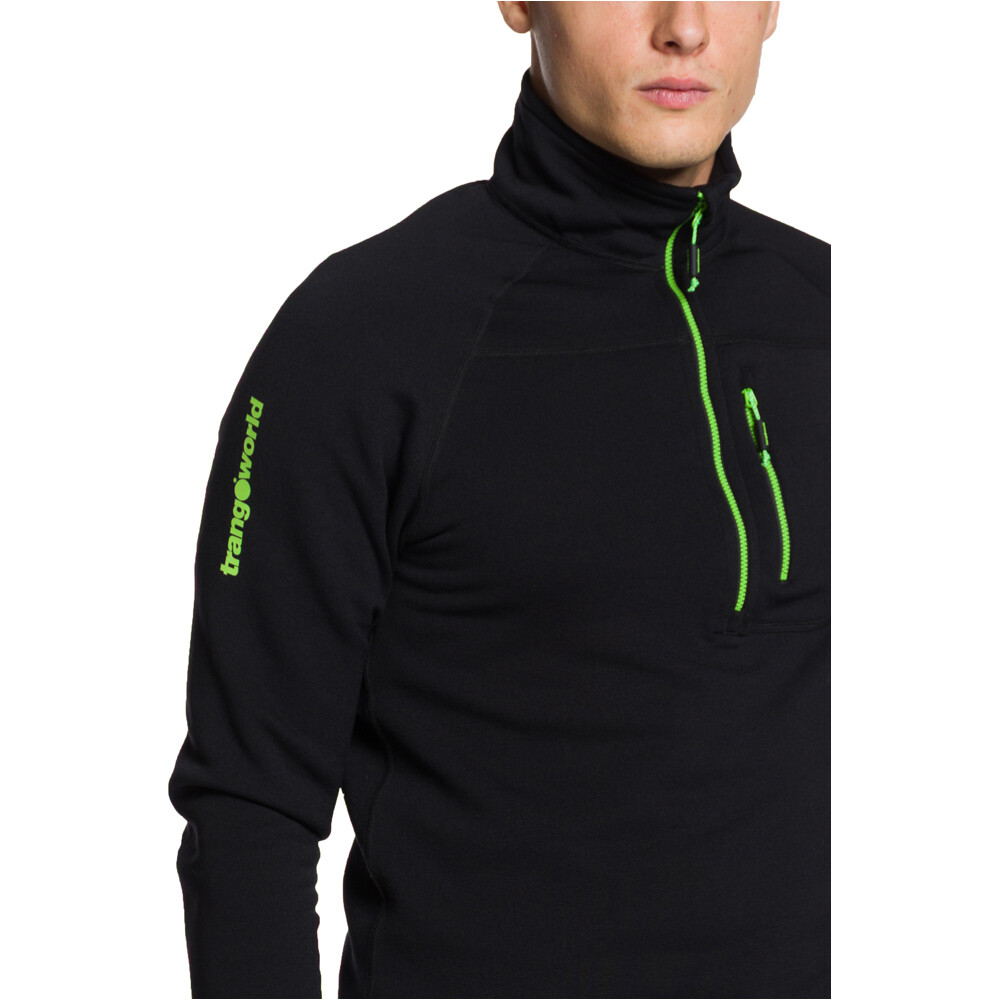 Trango forro polar hombre PULLOVER TRX2 STRETCH EVO vista detalle