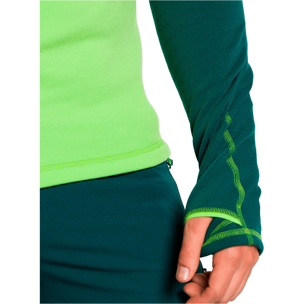 Trango forro polar hombre PULLOVER TRX2 STRETCH EVO vista detalle