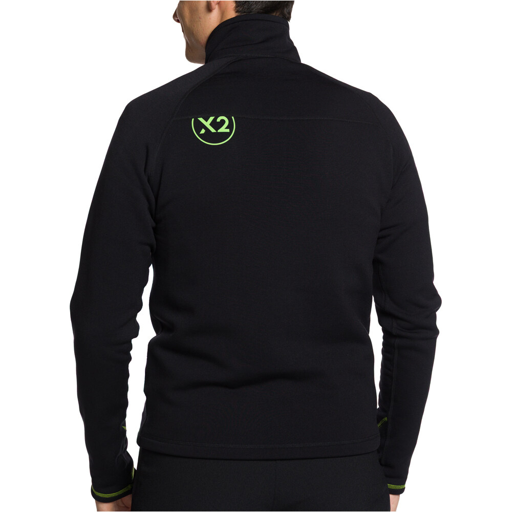 Trango forro polar hombre PULLOVER TRX2 STRETCH EVO vista trasera