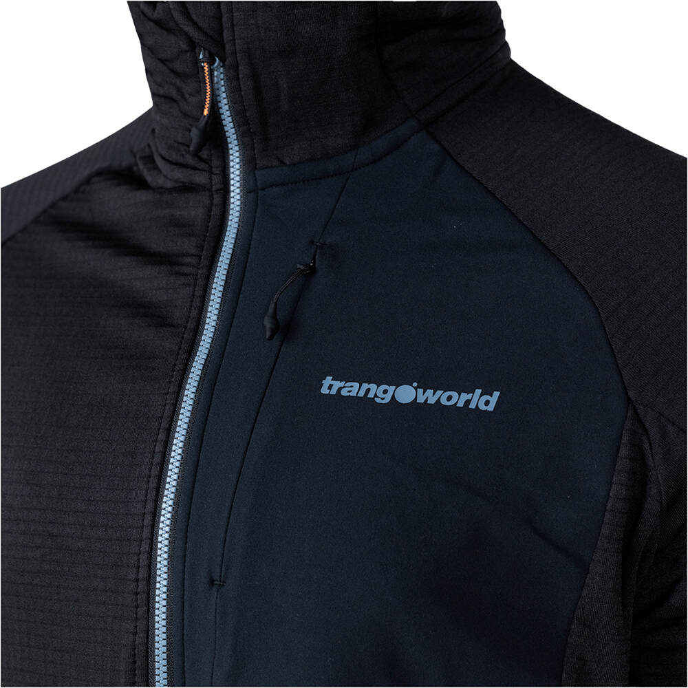 Trango forro polar hombre PULLOVER VERNAZ vista detalle