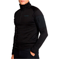 Trango forro polar hombre PULLOVER YOPAL vista detalle