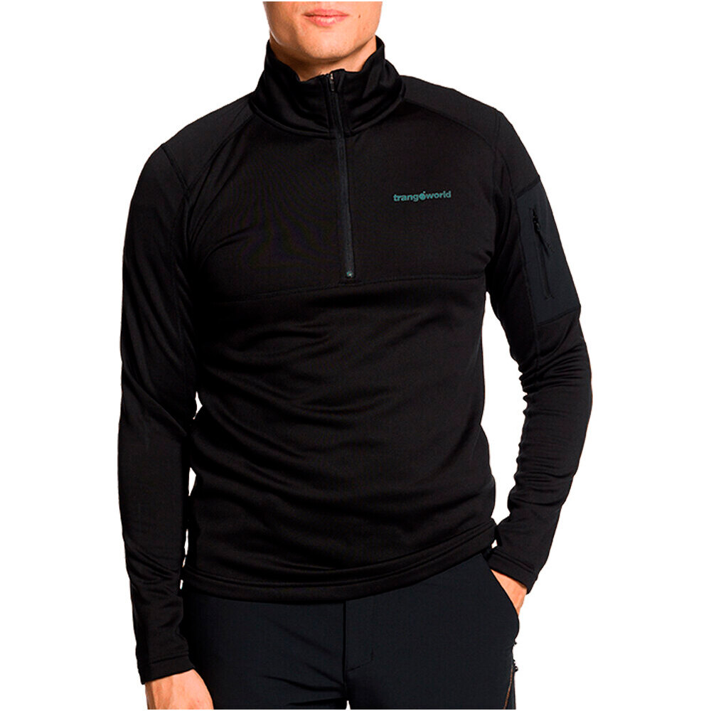 Trango forro polar hombre PULLOVER YOPAL vista frontal