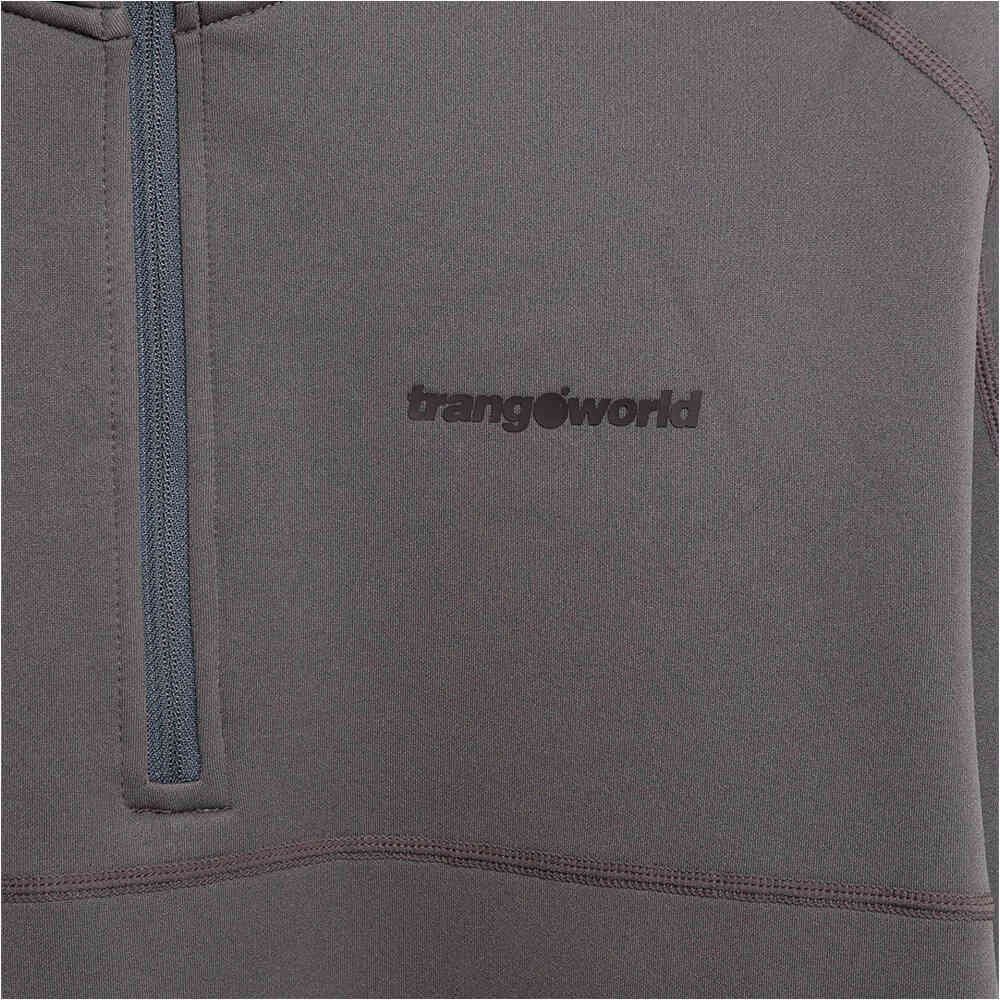 Trango forro polar hombre PULLOVER YOPAL vista trasera