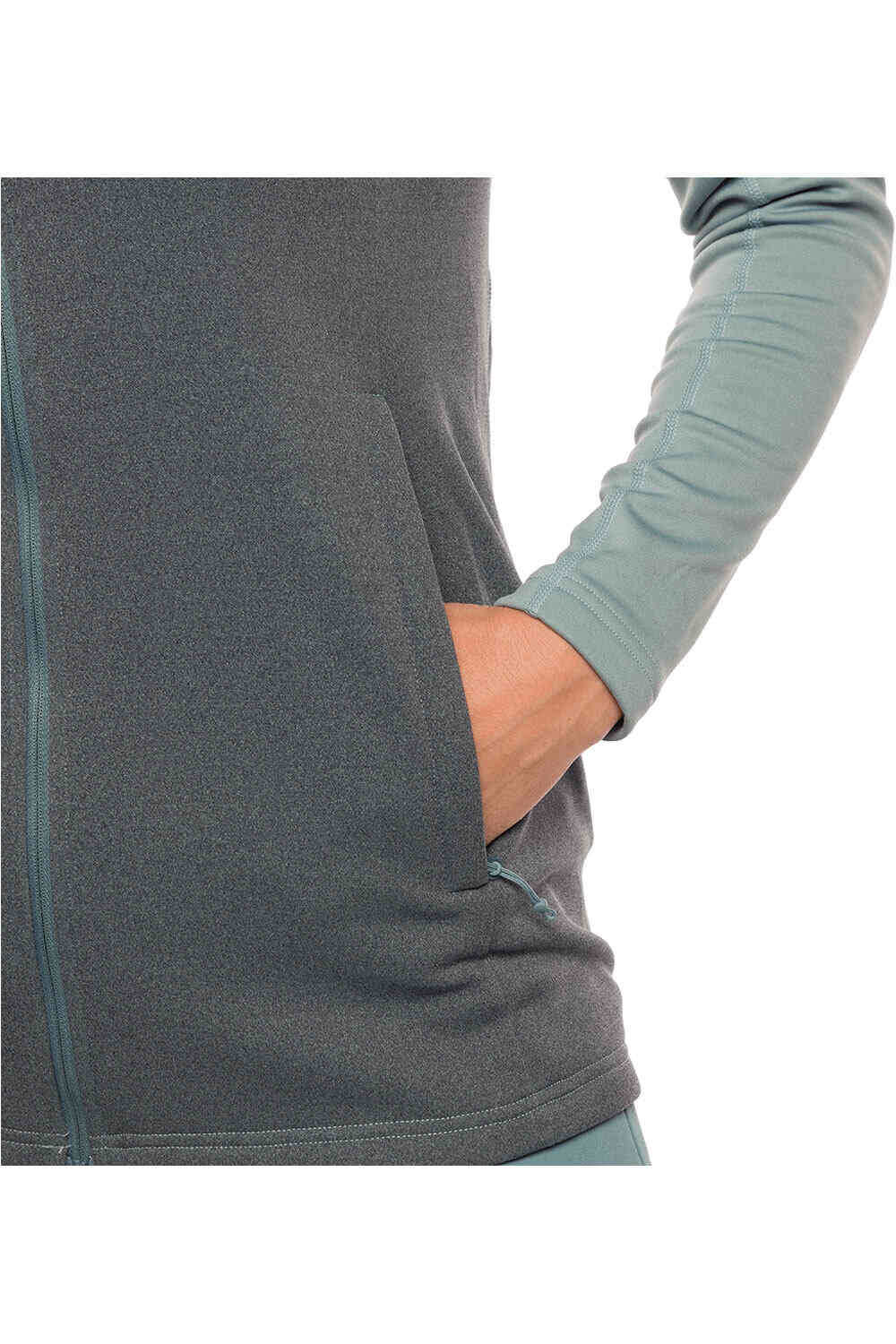 Trango forro polar mujer CHAQUETA AZAILA vista detalle