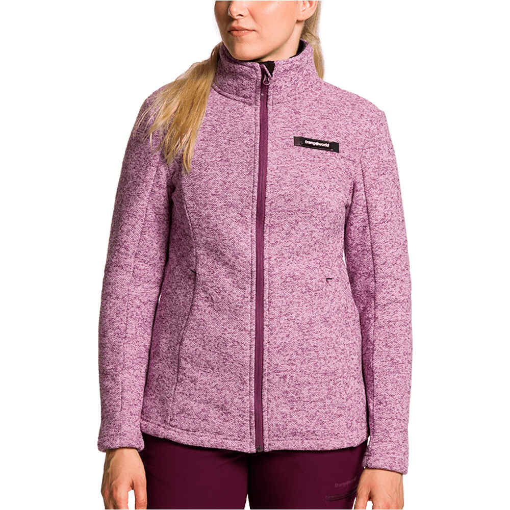 Trango forro polar mujer CHAQUETA GIRALIA vista frontal