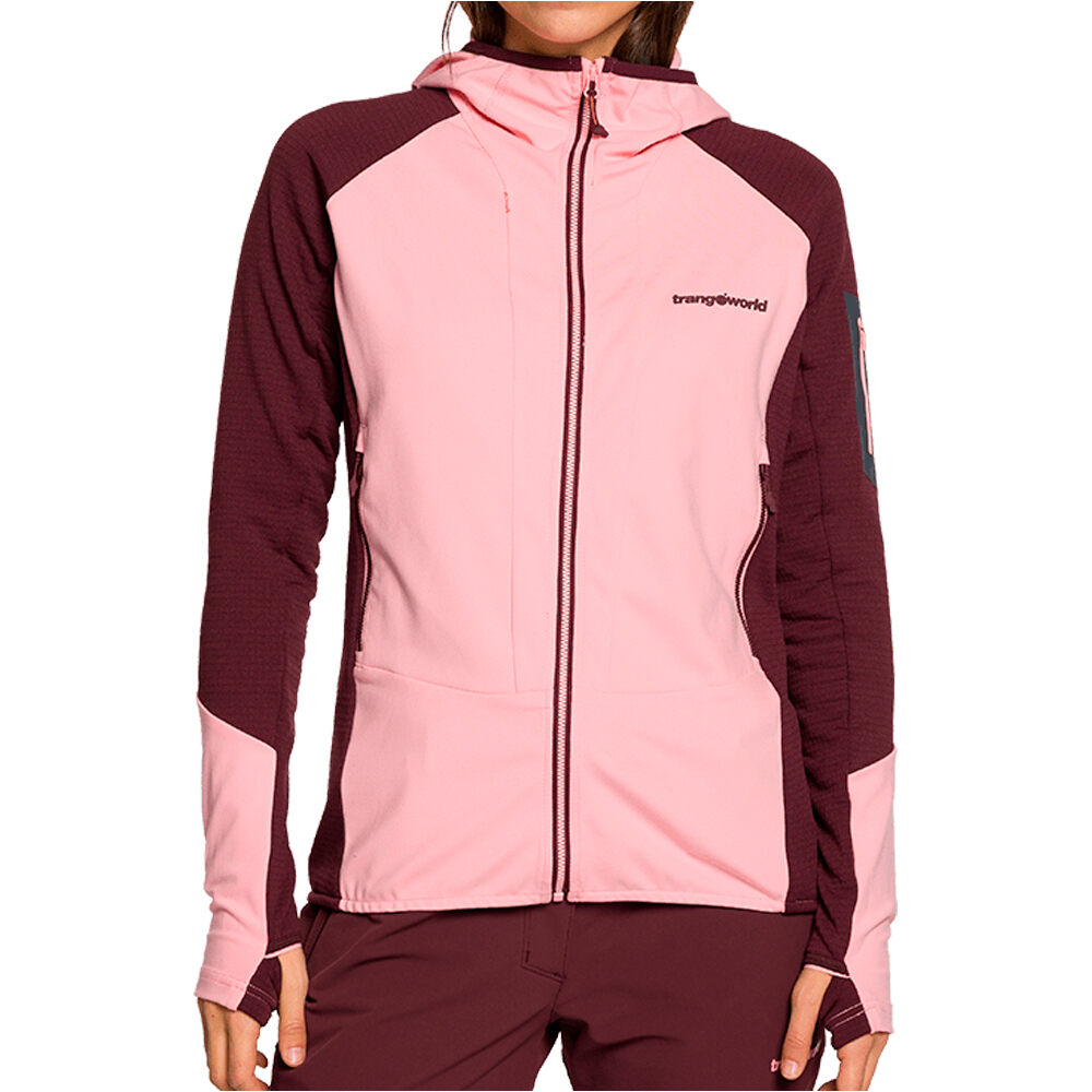 Trango forro polar mujer CHAQUETA MARLE vista frontal