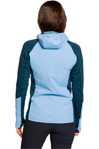 Trango forro polar mujer CHAQUETA MARLE vista trasera