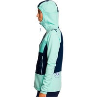Trango forro polar mujer CHAQUETA TRX2 HYBRID LT WM EVO vista detalle