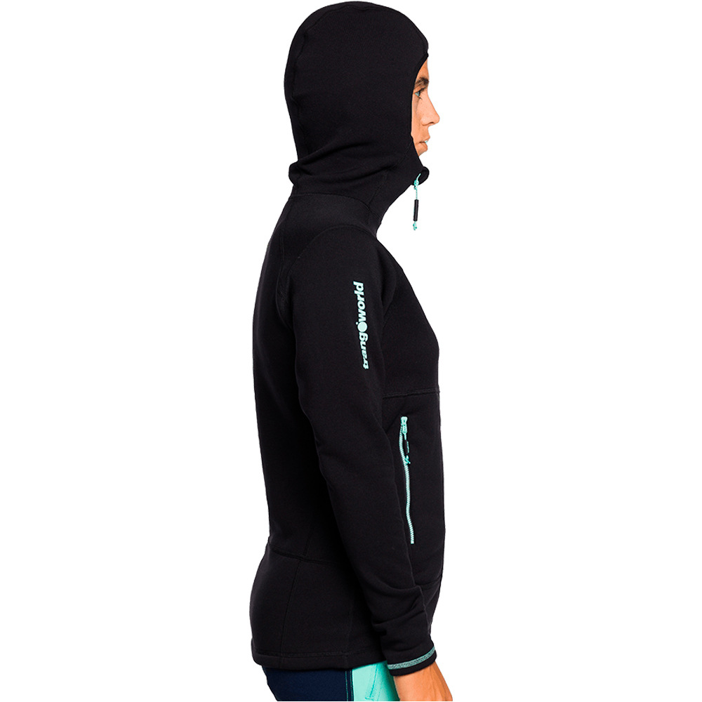 Trango forro polar mujer CHAQUETA TRX2 STRETCH WM EVO vista detalle