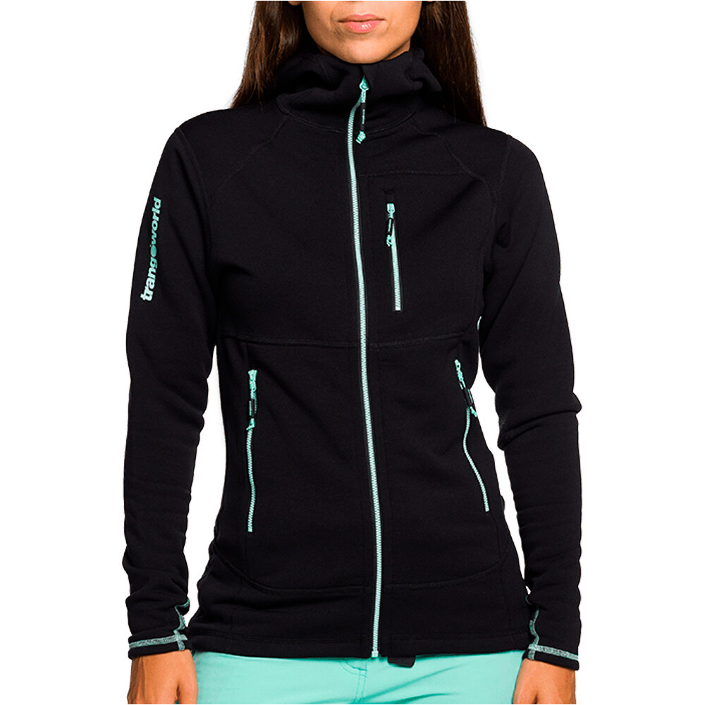 Trango forro polar mujer CHAQUETA TRX2 STRETCH WM EVO vista frontal