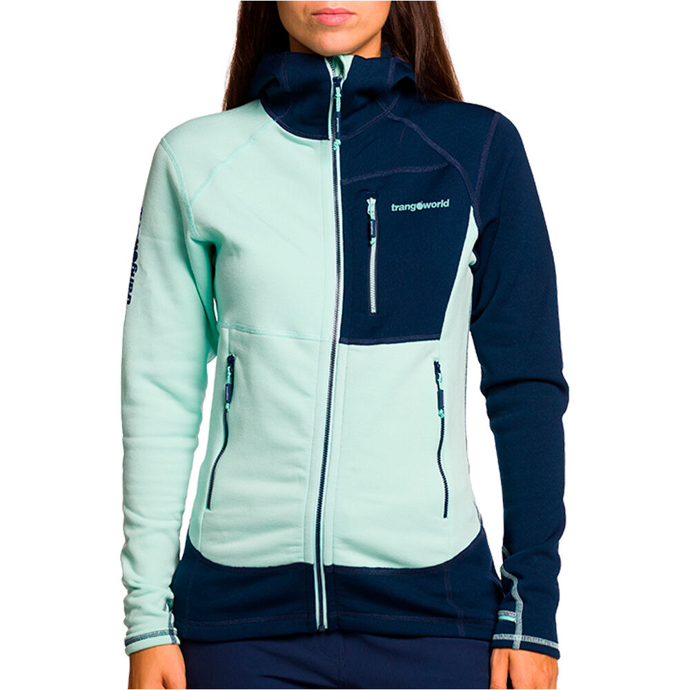Trango forro polar mujer CHAQUETA TRX2 STRETCH WM EVO vista frontal
