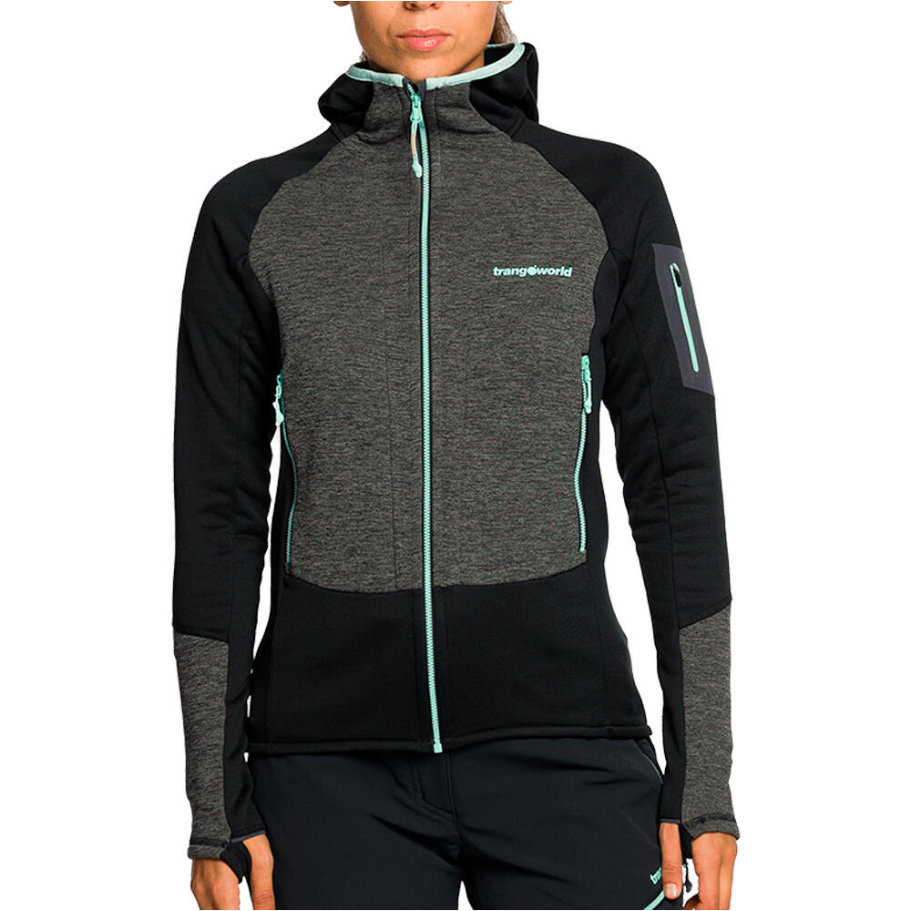 Trango forro polar mujer CHAQUETA VOSGES vista frontal