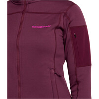 Trango forro polar mujer CHAQUETA WOOMBA vista detalle