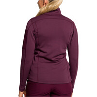 Trango forro polar mujer CHAQUETA WOOMBA vista trasera