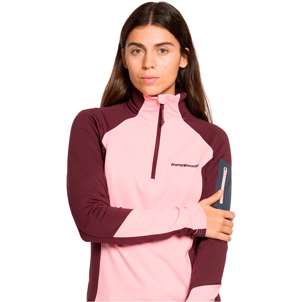 Trango forro polar mujer PULLOVER CERVENS WM vista detalle