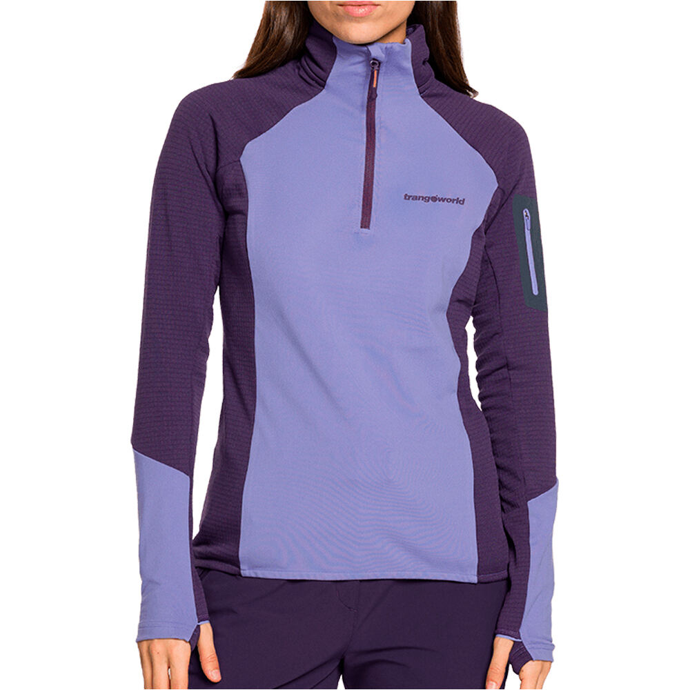 Trango forro polar mujer PULLOVER CERVENS WM vista frontal