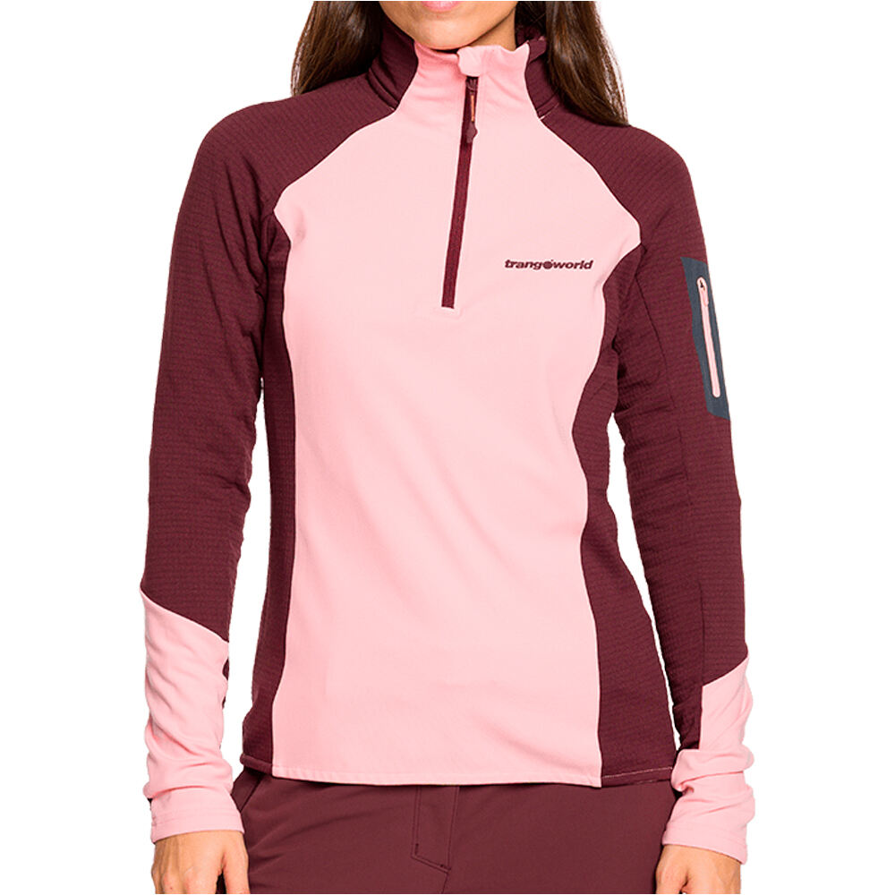 Trango forro polar mujer PULLOVER CERVENS WM vista frontal